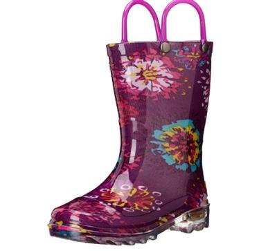 China Wholesale Cheap Kids PVC Transparent Folding Rain Boots Waterproof for sale