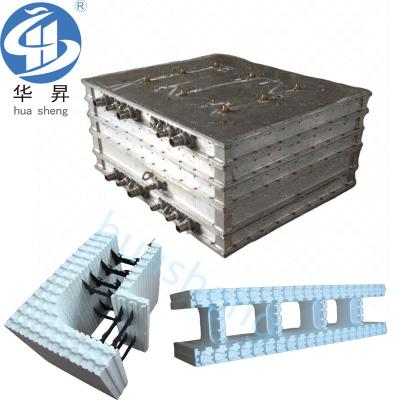 China Molde de espuma de EPS para blocos ICF Forma de concreto isolado e fabricado em material plástico de EPS à venda