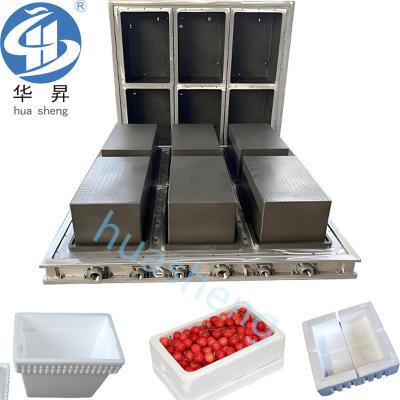 Chine Formes d'emballage en mousse de polystyrène EPS pour boîte en mousse de polystyrène Boîte à poissons/fruits/ légumes/boîte d'emballage à vendre