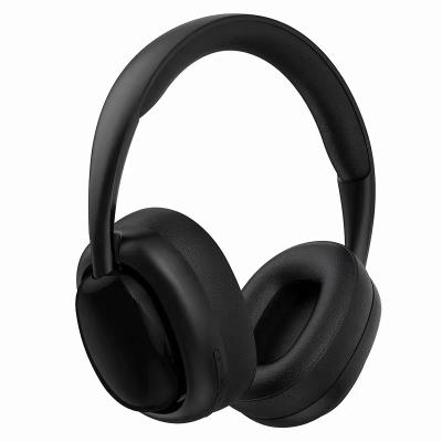 China Langsdom Hot Selling Fast Charging Noise Canceling ANC Wireless Headset Foldable Bluetooth Earphones Headband Black Color for sale