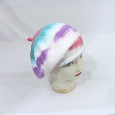 China 2022 Character Women's Autumn Winter Warm French Beret Wholesale Multicolor Hot Sale Hat For Women for sale