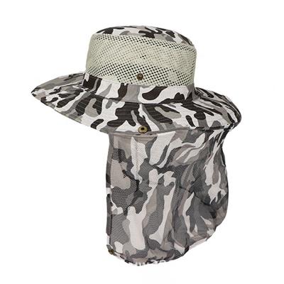 China Image Factory Sales Waterproof Fisherman Sun Proof Bucket Hat Custom Logo Camouflage Mountaineering Outdoor Activity Cap for sale