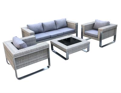 China New Design Modern Outdoor Outdoor Furniture Garden Outdoor Furniture Rattan Wicker Sofa Sets Wholesales Furniture for sale