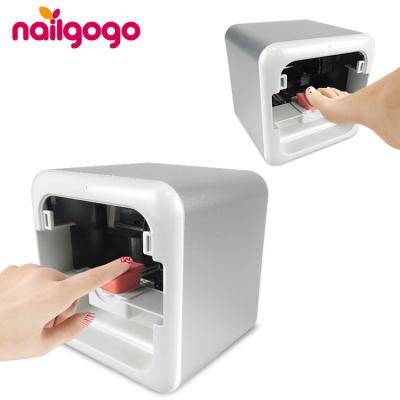 China Beauty Center Smart Nailgogo Design Impresora De Unas Fashion K2 Finger and 2in1 Toenail Printer for sale