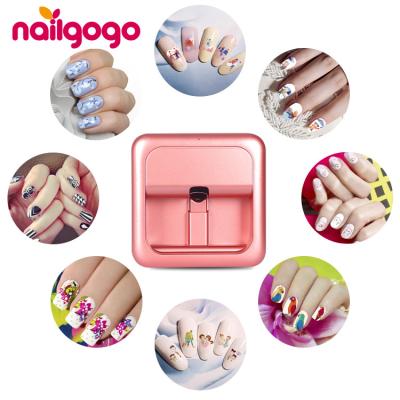 China DIY Printing Nailgogo 3d Digital Nail Art Printer For Sale Mobile Nail Art Printer Machine Impresora Para Uas for sale