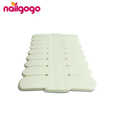 China Easy Apply Nail Art Surface Protection Sticker Nail Factory Nailgogo Gel Polish Protective Nail Sticker Decal Paint Base for sale