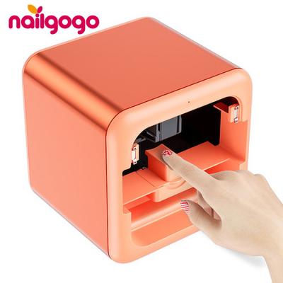 China Portable Nailgogo Machine Professional 2 in 1 Fingernail Digital 3d Printer Fingers and Toes Printing Nail Art Printer Machine for sale