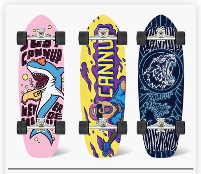 China OEM Logo Patterns High Quality cx4 cx7 s7 Land Surfboard Acceptable Custom Truck Swing Surfskate for sale