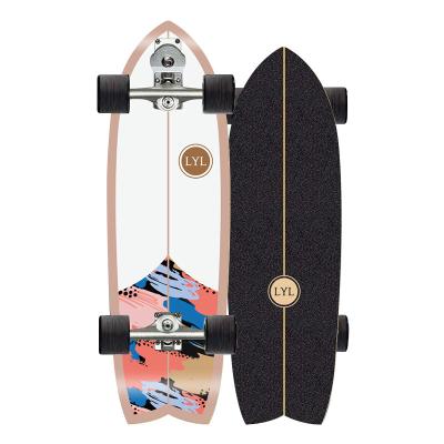 China Surfskate Brand Adult CX7 S7 CX4 P7 Top Truck 7 Ply Maple Canadian Deck Surfskate for sale