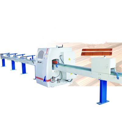 China VERTICAL Optimizing CNC Cross Cut Saw For Wood Flooring for sale