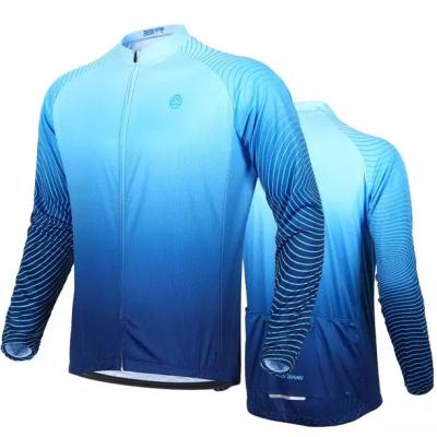 China Breathable Fabric Bike Cycling Jersey Long Sleeve Jersey Cycling Shirts Cycling Jersey Top for sale