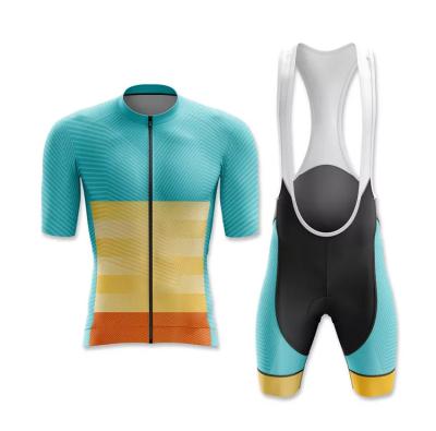 China Breathable Mens Gel Pad Breathable Cycling Thermal Fleece Cycling Jersey Winter Clothing Set Bike Bicycle MTB Clothes for sale