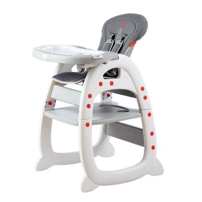 China Multi-Functional Umpire Chair Food Grade Tray High Chair Games High Chair For Baby Feeding Cloth And Leather High ChairIn China for sale