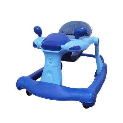 China Learning Steps Toddler Baby Blue Musical And Light Walker Baby Toys In China for sale