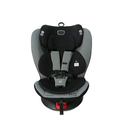 China Four extended positions sell Gray Baby Car Seat group 0+/1/2/3 and isofix+top bulk lanyard for sale