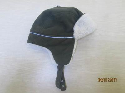 China Cute fleece ear flap/hat for boys--with shu velveteen inside--warmer in outside/winter for sale