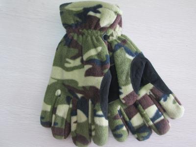 China Full Five Fingers Fleece Gloves--Thinsulate Lining--Disruptive Coloration Gloves--Mens' Glove--Winter/Outside Gloves for sale