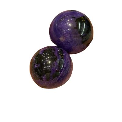 China Natural Purple Lucky Purple Jade Healing Crystal from Europe High Quality Among Jade Sphere for sale