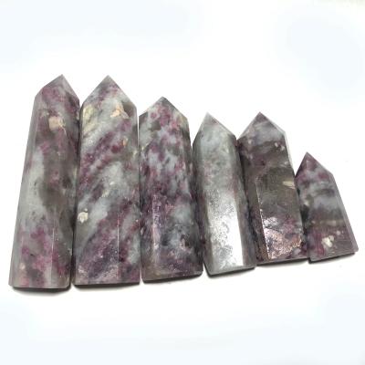 China China Customization High Quality Natural Wholesale Crystal Stones Unakite Red Point For Sale for sale