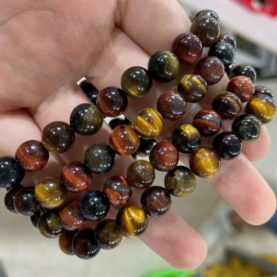 China Europe Factory-price Women's Jewelry Hot-selling Natural Raw Gemstone Healing Yellow Tiger Eye Bracelets For Gifts for sale