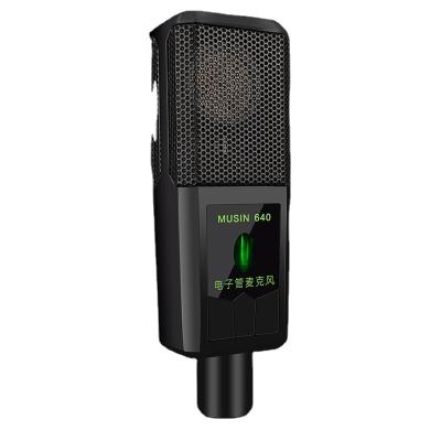 China Microphone Handheld Studio Large Diaphragm Condenser Microphone Professional Electronic Tube Microphone for sale