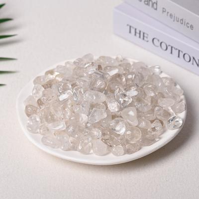 China Wholesale Europe Clear Quartz Healing Chakra Crystal Gemstones Mixed Tumbled Stone Reiki Crystal Gravel Stone for Decoration for sale