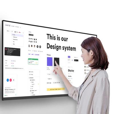 China Multitouch Smart Board 55 Inch Waterproof Electronic Whiteboard Marker For School 55inches for sale