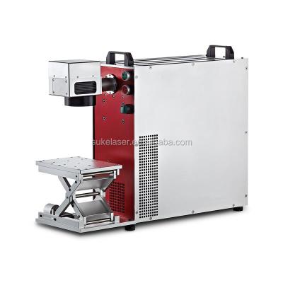 China Water Cooled Jewelry Engraving Machine 3d Fiber Laser Marking Machine Price For Marking On Metal for sale