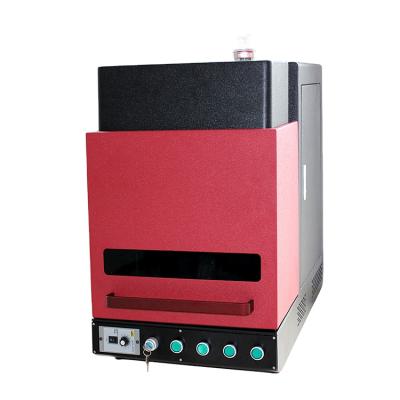 China Laser Marking New Product! ! ! 30W Mopa Fiber Laser Convenient Desktop Enclosed Marking Machine Direct Selling for sale