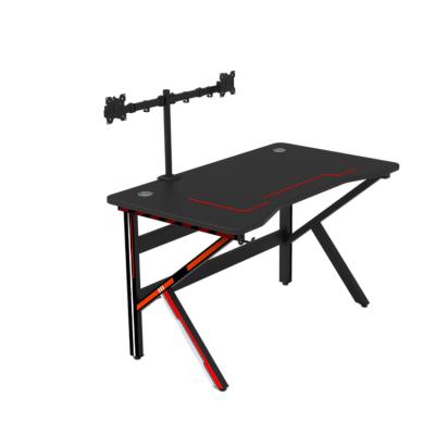 China Small Desktop Foldable Ergonomic Gaming Gaming Station Desk for sale