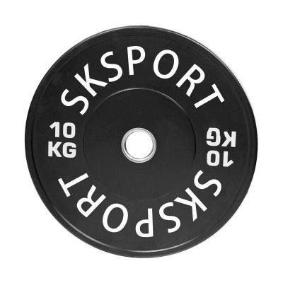 China Weight Lifting SK Gym Training Barbell Plates Rubber Bumper Plates Fitness Competition Books for sale