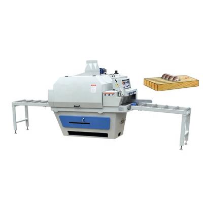 China Construction worksÂ   High Precision Bottom Ripping Saw Automatic Feeding Single Straight Line Ripping Saw Machine With Laser Guide for sale