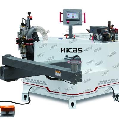 China Garment Shops A1 HC-700 Lower Price Manual Curve Edge Banding Machine Laser Edge Banding Machine for sale