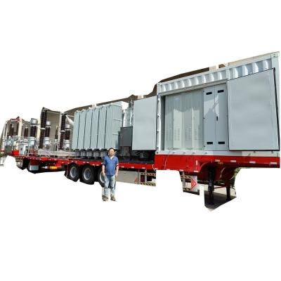 China Power Transmission Current Transformer Electric Substation 110kv Electric Mobile Substation for sale