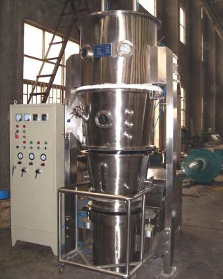 China FL and FLP Solid Works Top Spraying Granulation Fluid Bed Dryer FBD for sale