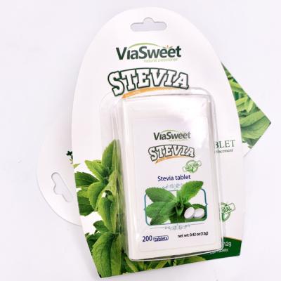 China stevia sweetener tablet with 100% blister nature for sale