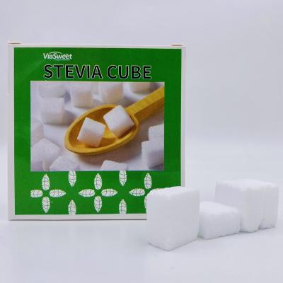 China Good price healthy food and drink stevia cube sugar and erythritol for sale