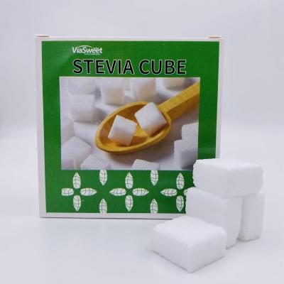 China Food and Beverage Viasweet Stevia Cube Sugar for sale