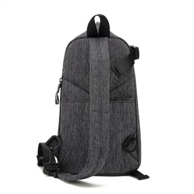 China Outstanding Luxury Denim Mens Basketball Backpacks Sports Cross - Body Chest Bags for sale