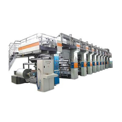 China Paper Printer Automatic 10 Color Rotogravure Printing Machine Price In China for sale