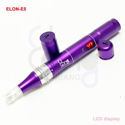 China ELON-YC Dermapen Wireless E5 Anti-Puffiness MTS Medical Dermapen Wired Dr. Dermapen Ultima Personal Pigmentation Eye Wrinkle Removal Pen E5 for sale