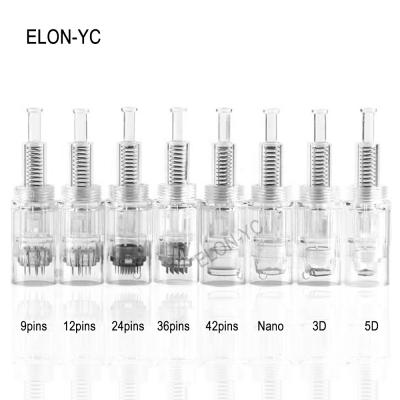 China White Anti-Puffiness ELON-YC/Bayonet screw type automatic micro rechargeable needle micro pen derma personal care beauty device derma needles for sale