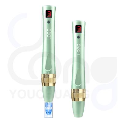 China ELON-YC Anti-puff derma pen E1 OEM free dermapen dermal microneedling machine drpen skin care face x-ray dermapen derma microneedle pen for sale