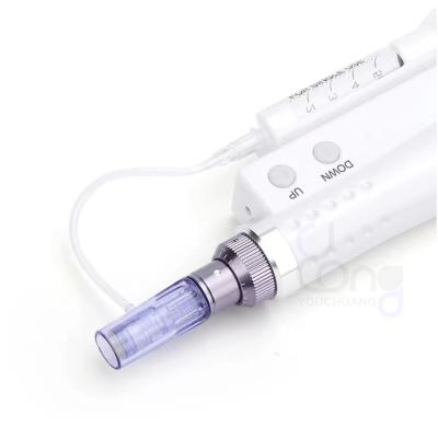 China Professional Anti-Puffiness ELON-YC Pen Microneedling Injector Electric Microneedling Needles Derma Pen For Pigment Removal for sale