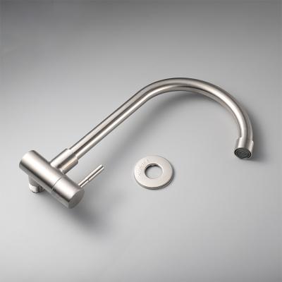 China Metered Faucets Wholesale Custom Hot Classic Artistic Wall Mounted Faucet Sale Design Fit Kitchen Sink Stainless Steel for sale