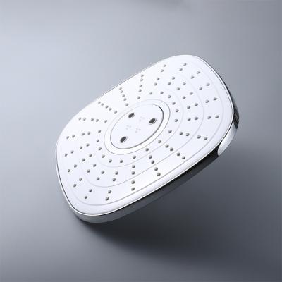 China Without Needles Luxury Powerful Shower Spray Multifunctions Chrome Finish Waterfall High Pressure Showerhead Handheld Shower Head for sale