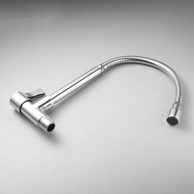 China Chinese Faucets Manufacturer Direct Sale Silver Metered Faucet Supplement, Brushed Brass Bathroom Faucet for sale