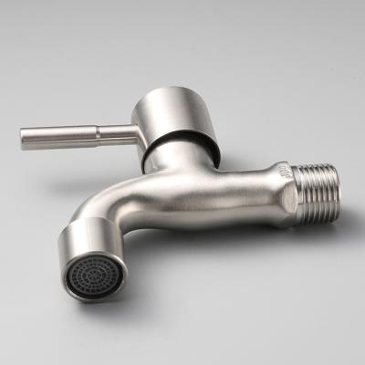 China China Factory Price Beautiful Faucet Price Direct Metered Single Hole Bathroom Stainless Steel Faucet For RO Water for sale