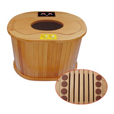 China Computer Control Panel 1 Person Hemlock Massage Foot Home Portable Far Infrared Sauna for sale