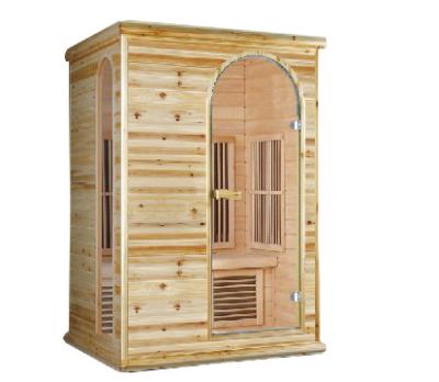 China High-grade indoor computer control panel sauna room for home and business use dry steam sauna room for sale